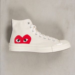 New CDG x Converse PLAY men size 6/women size 8